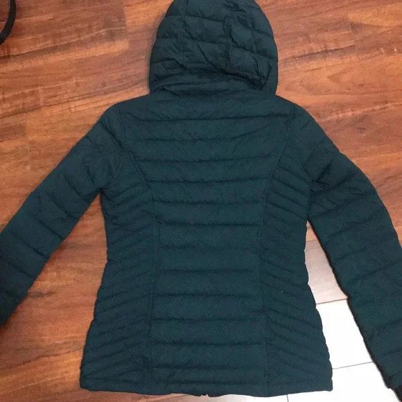 Nautica Women's Puffer Jacket - Dark Green - Picture 3 of 6